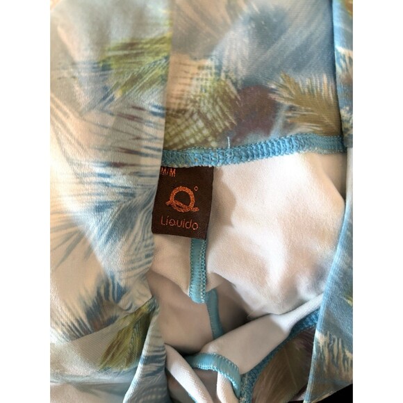 Liquido Leggings Tropical Print Size Small - Picture 3 of 3